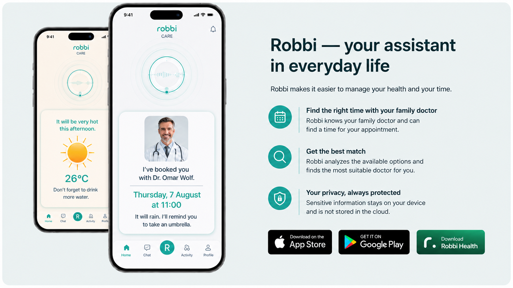 Robbi — your assistant in everyday life